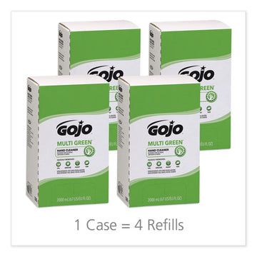 GOJO® Multi Green Hand Cleaner Refill, Citrus Scent, 2,000 Ml, 4-carton freeshipping - TVN Wholesale